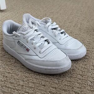 Reebok Club C Classic White Leather Sneakers